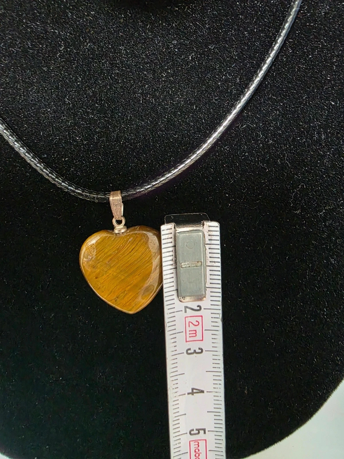 Tiger Eye Heart Pendant – photo 6